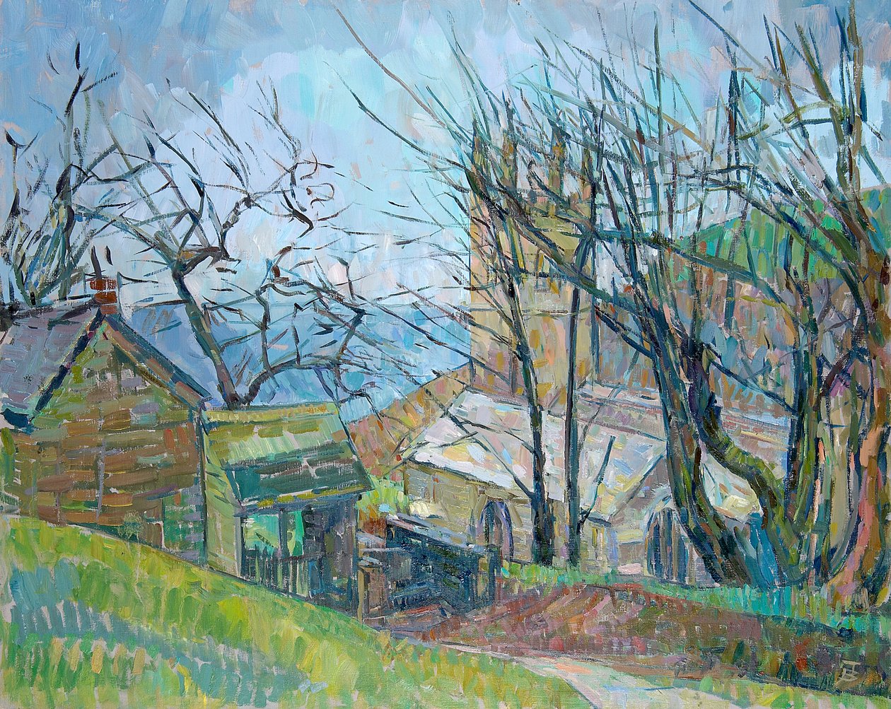 Chiesa del Reverendo Hawker a Morwenstow da Erin Townsend