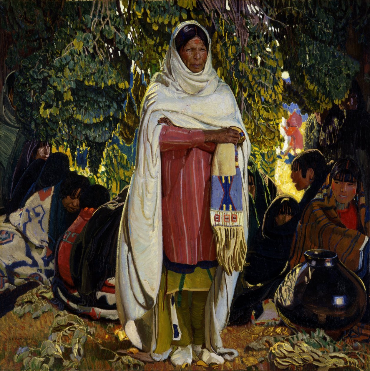 Il dono da Ernest L. Blumenschein