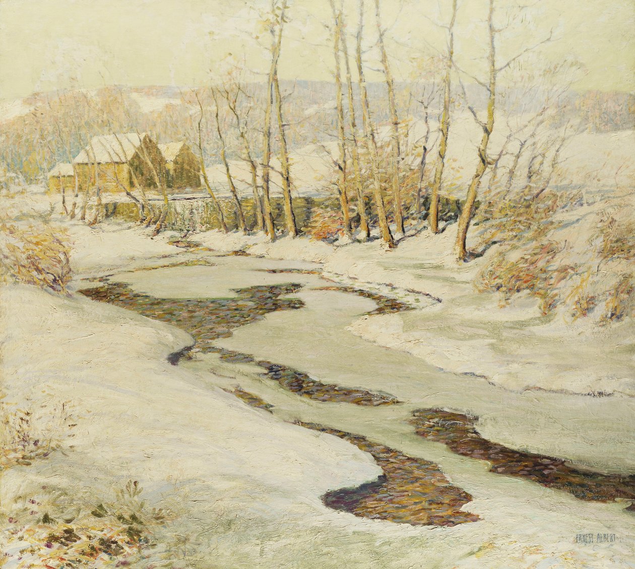 Il Ruscello del Mulino da Ernest Albert