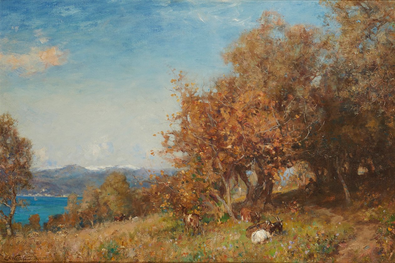 Inizio Primavera Riviera da Ernest Albert Waterlow