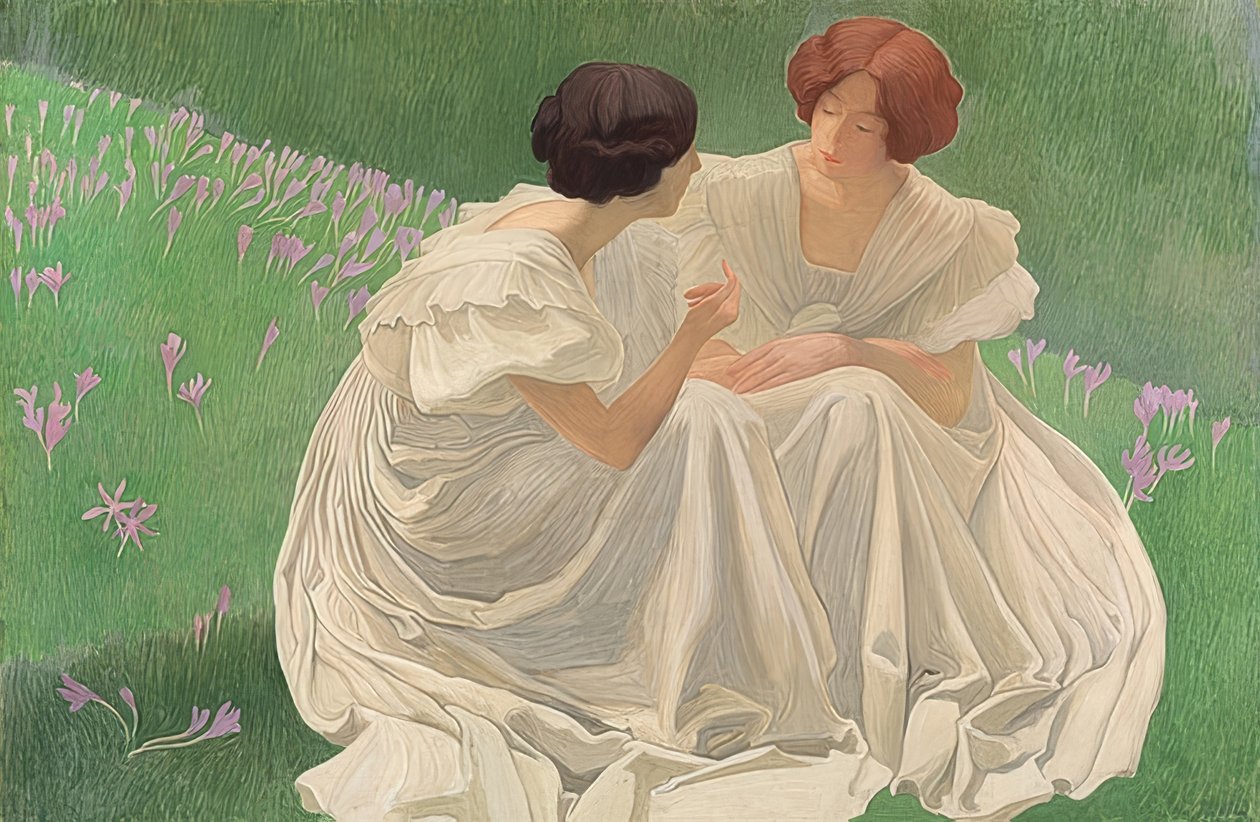 I due bianchi (Les Deux Blanches) da Ernest Bieler