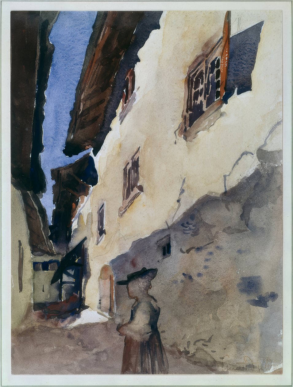 Via in Savièse da Ernest Bieler