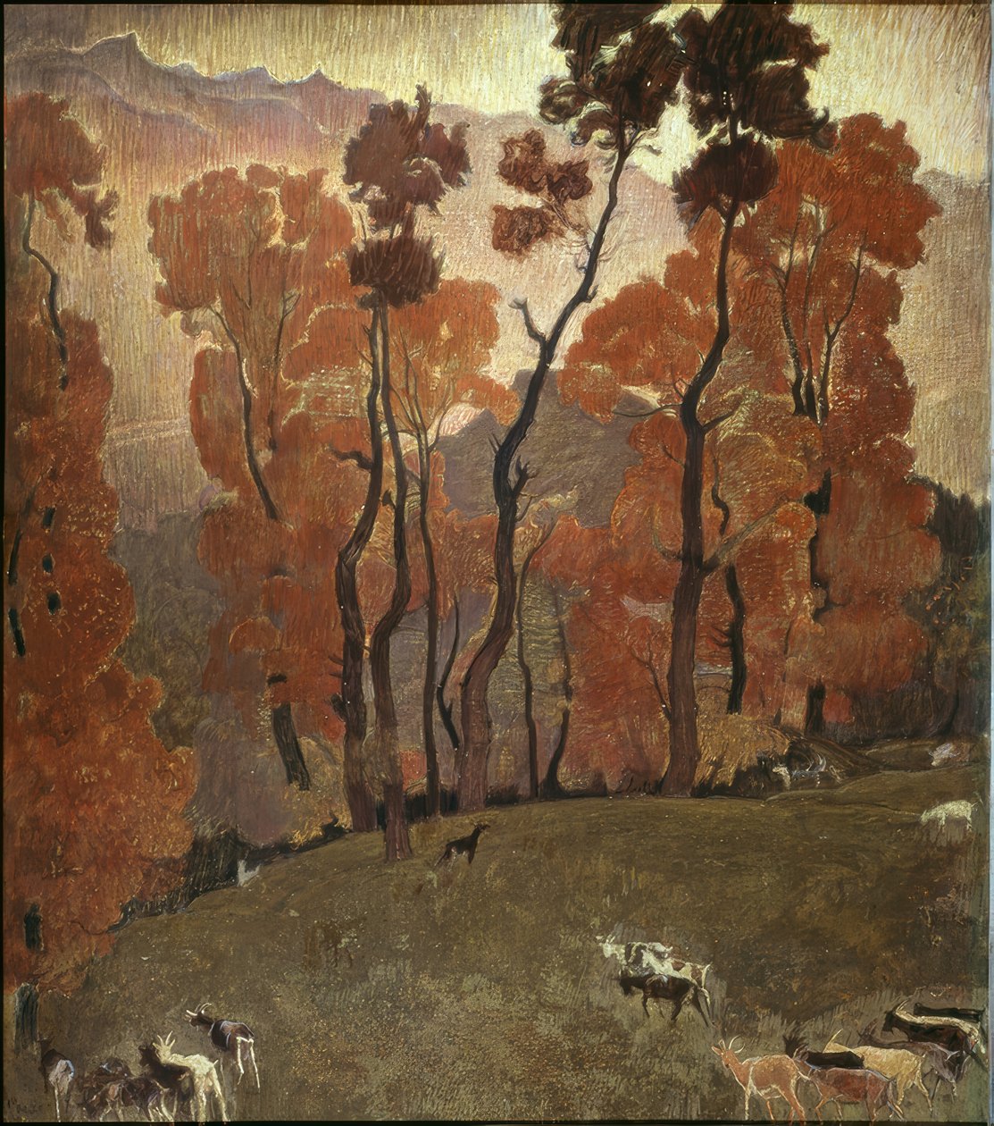 Paesaggio del Vallese da Ernest Bieler