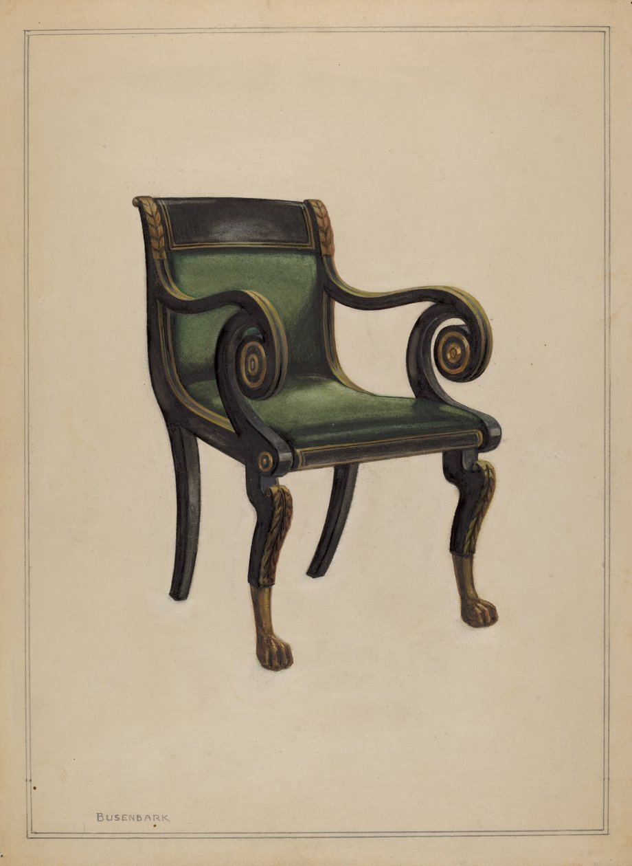 Poltrona da Ernest Busenbark