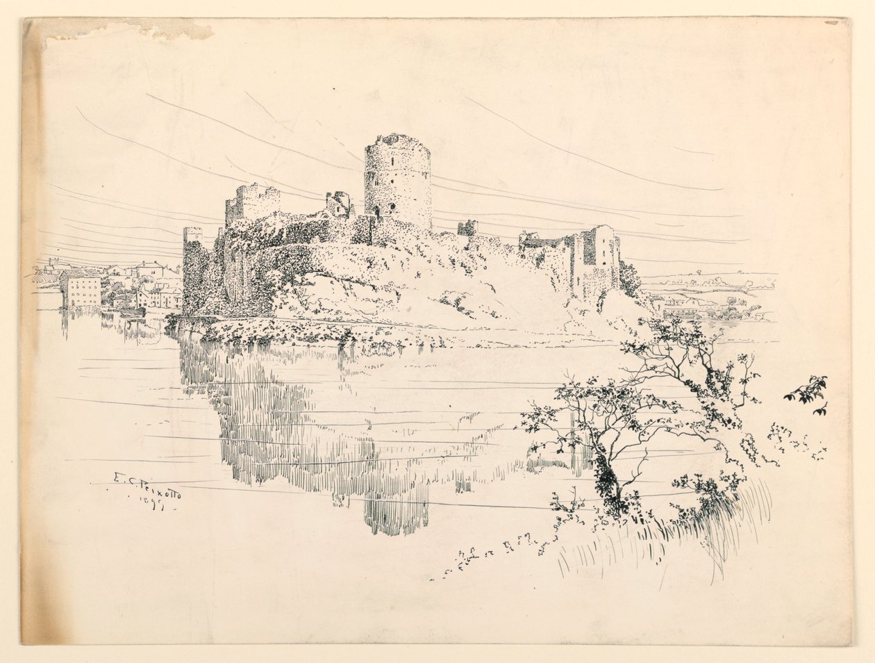 Castello di Pembroke da Ernest Clifford Peixotto