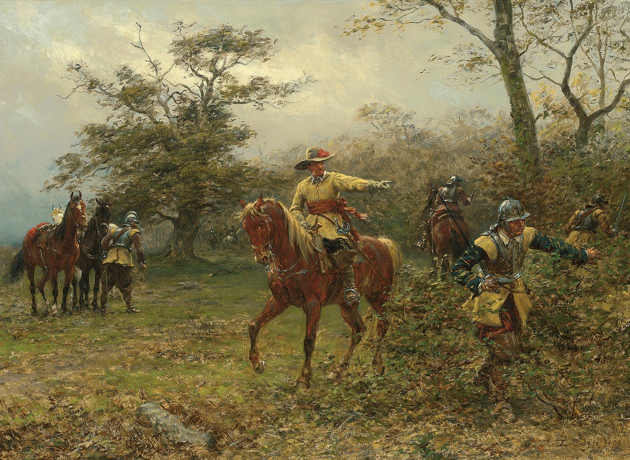 La quercia di Boscobel da Ernest Crofts
