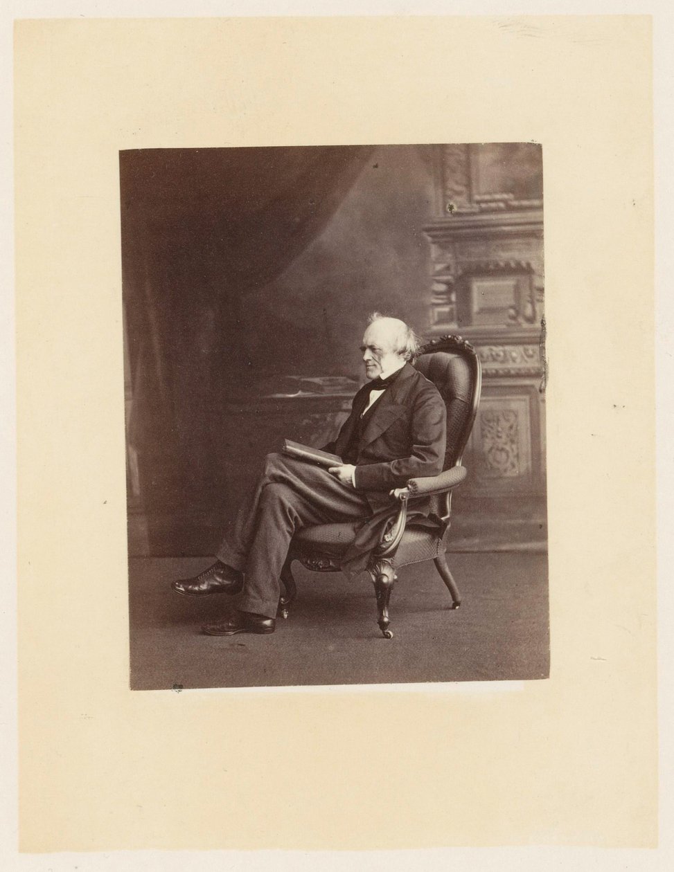 Charles Lyell, c.1863 (foto in b/n) da Ernest Edwards