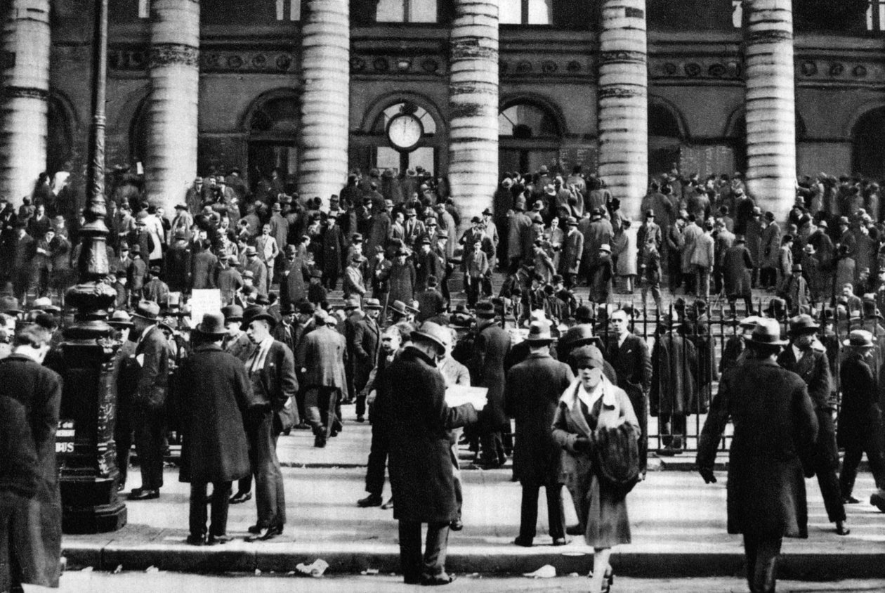 Contrattazione fuori dalla Borsa di Parigi, 1931 da Ernest Flammarion