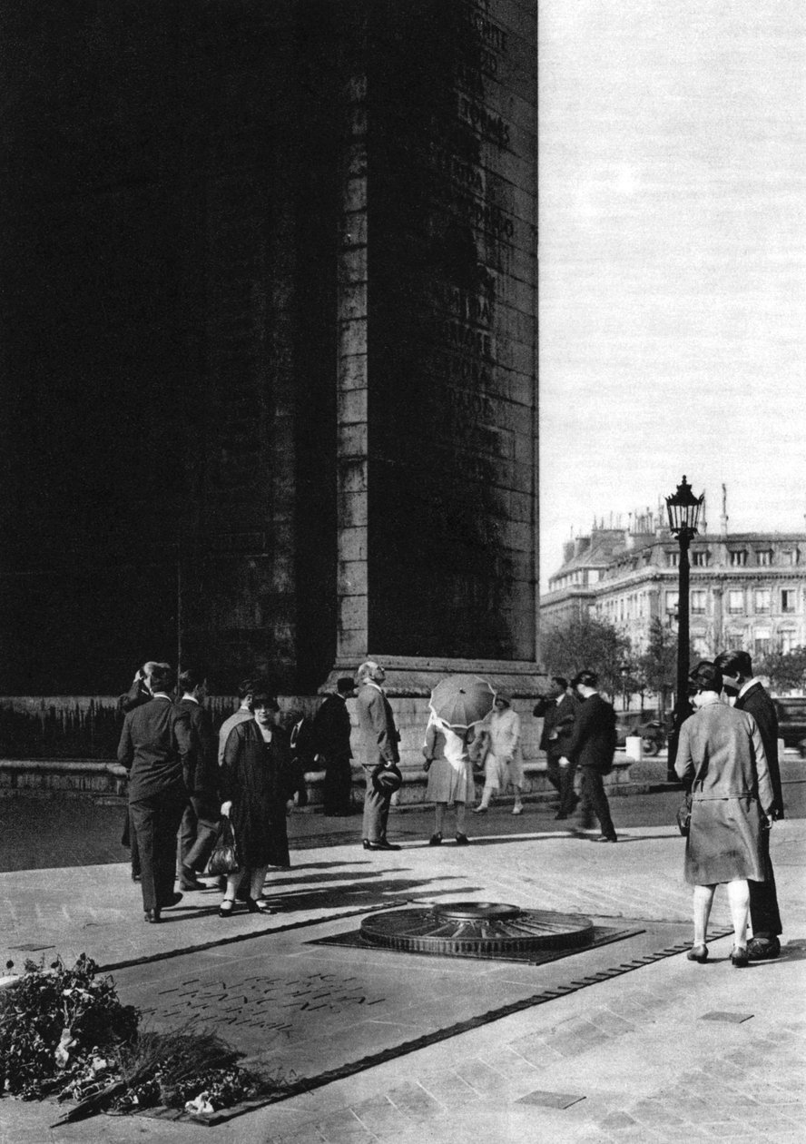 Tomba del Milite Ignoto, Parigi, 1931 da Ernest Flammarion