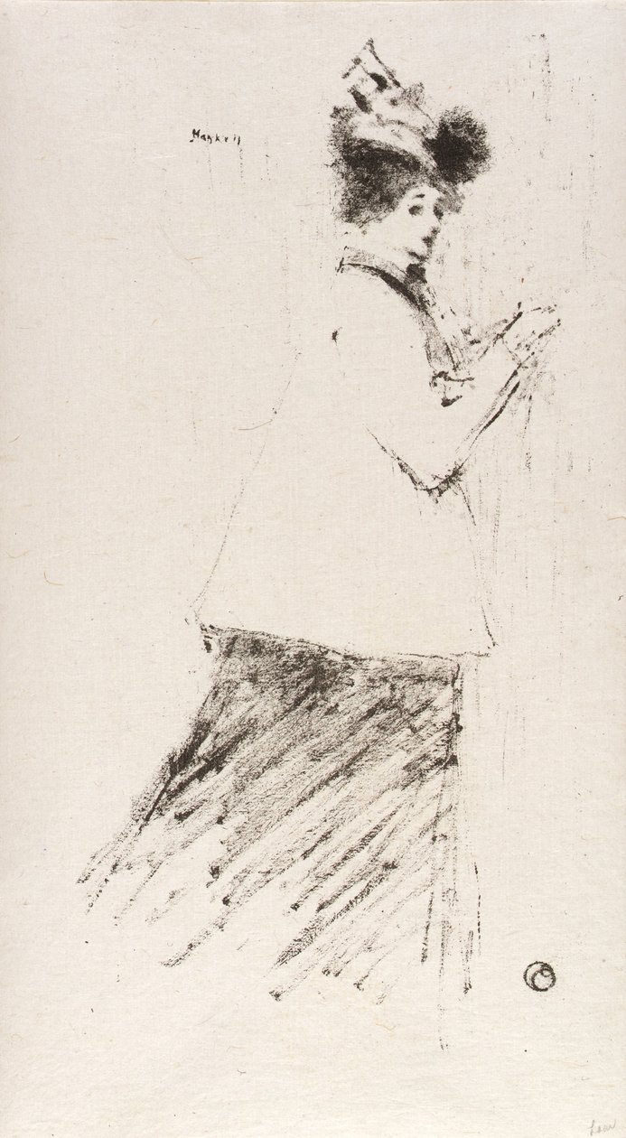 (Giovane donna) da Ernest Haskell