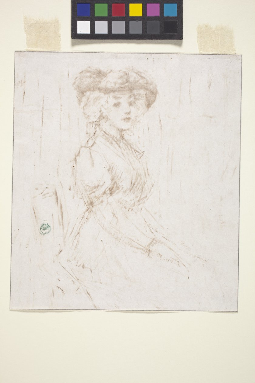 Donna Seduta da Ernest Haskell