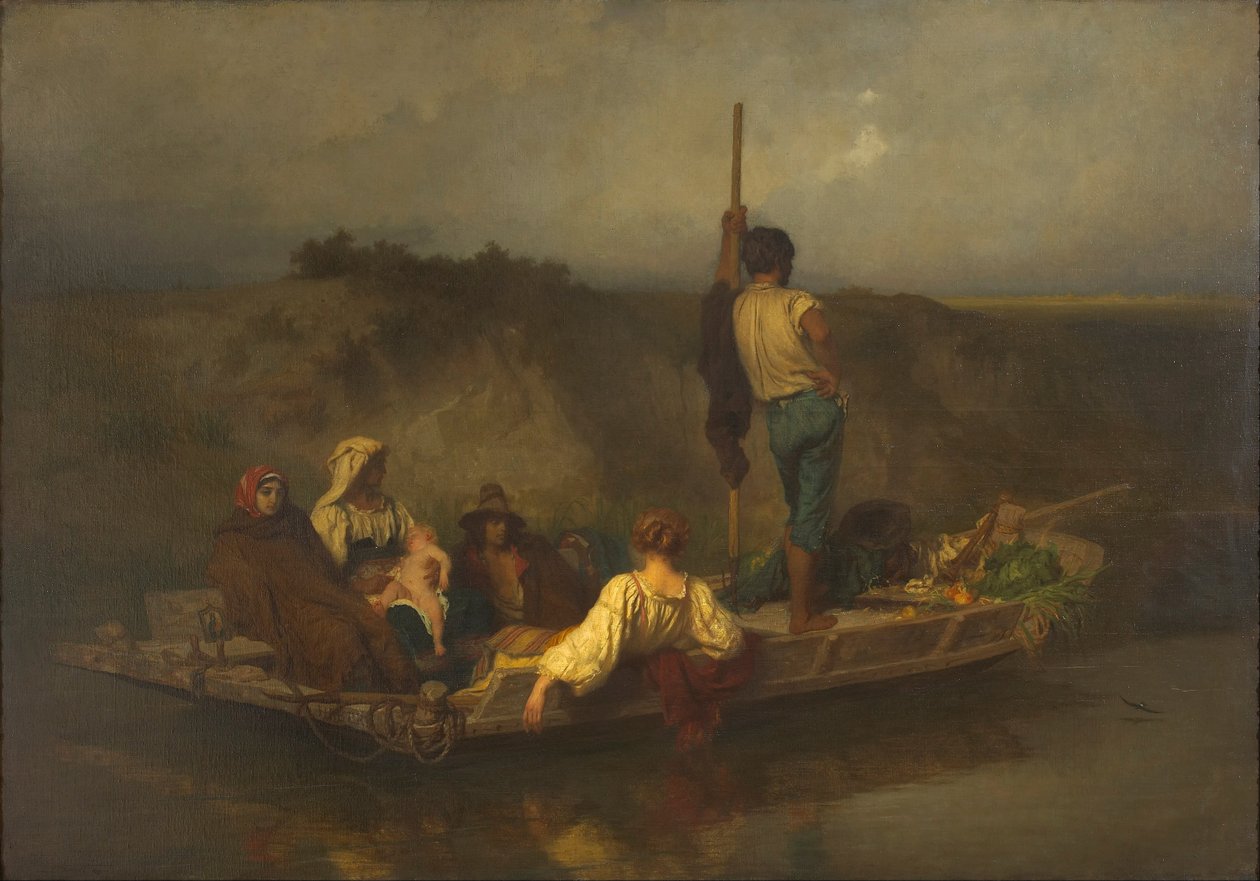 Malaria, 1848-1849 da Ernest Hébert