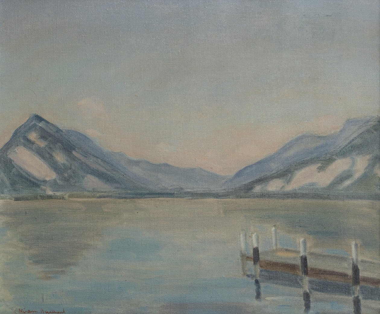Lago di Thun da Ernest Hiram Brülhart