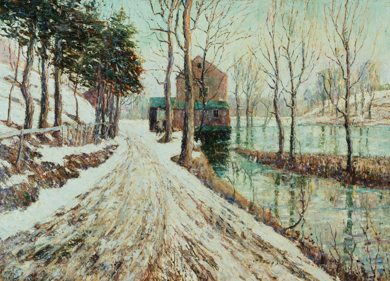 Neve che Si Scioglie da Ernest Lawson