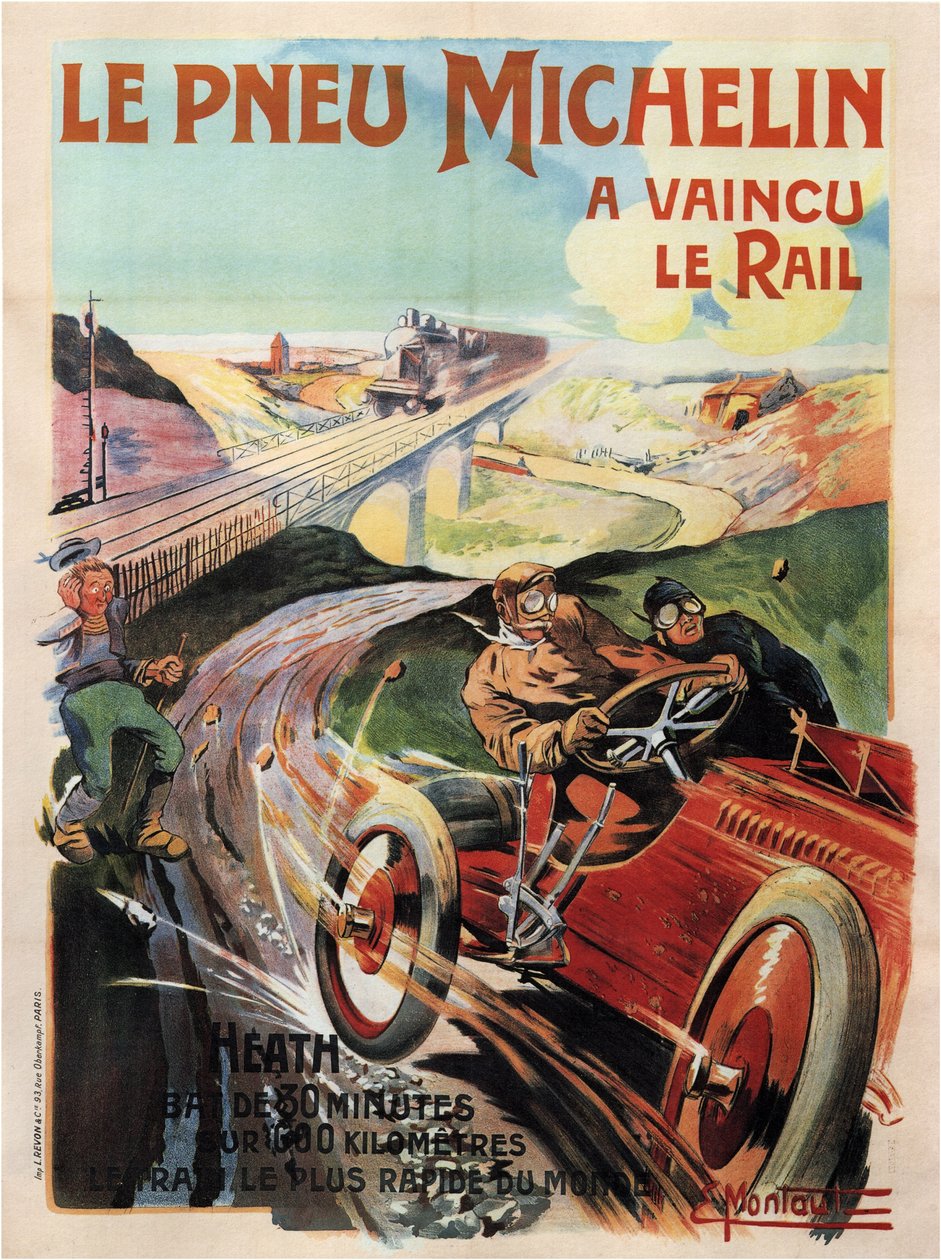 Pneumatici Michelin, 1905 da Ernest Montaut