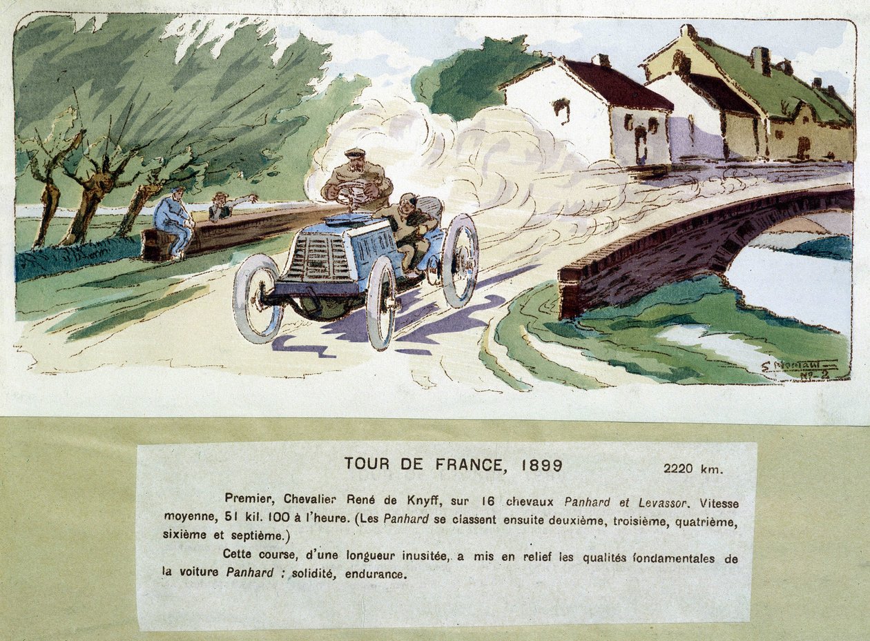 Corsa: il Tour de France da Ernest Montaut