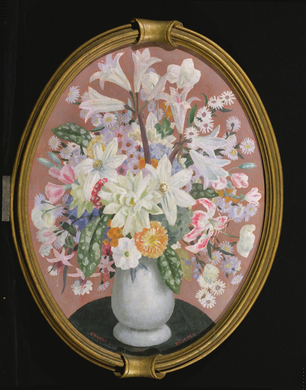 Fiori in un vaso, 1927 da Ernest Procter