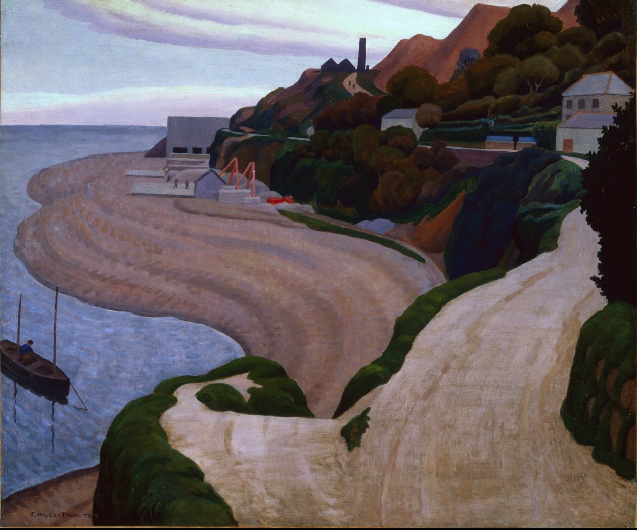 Strada di Newlyn e Mousehole da Ernest Procter
