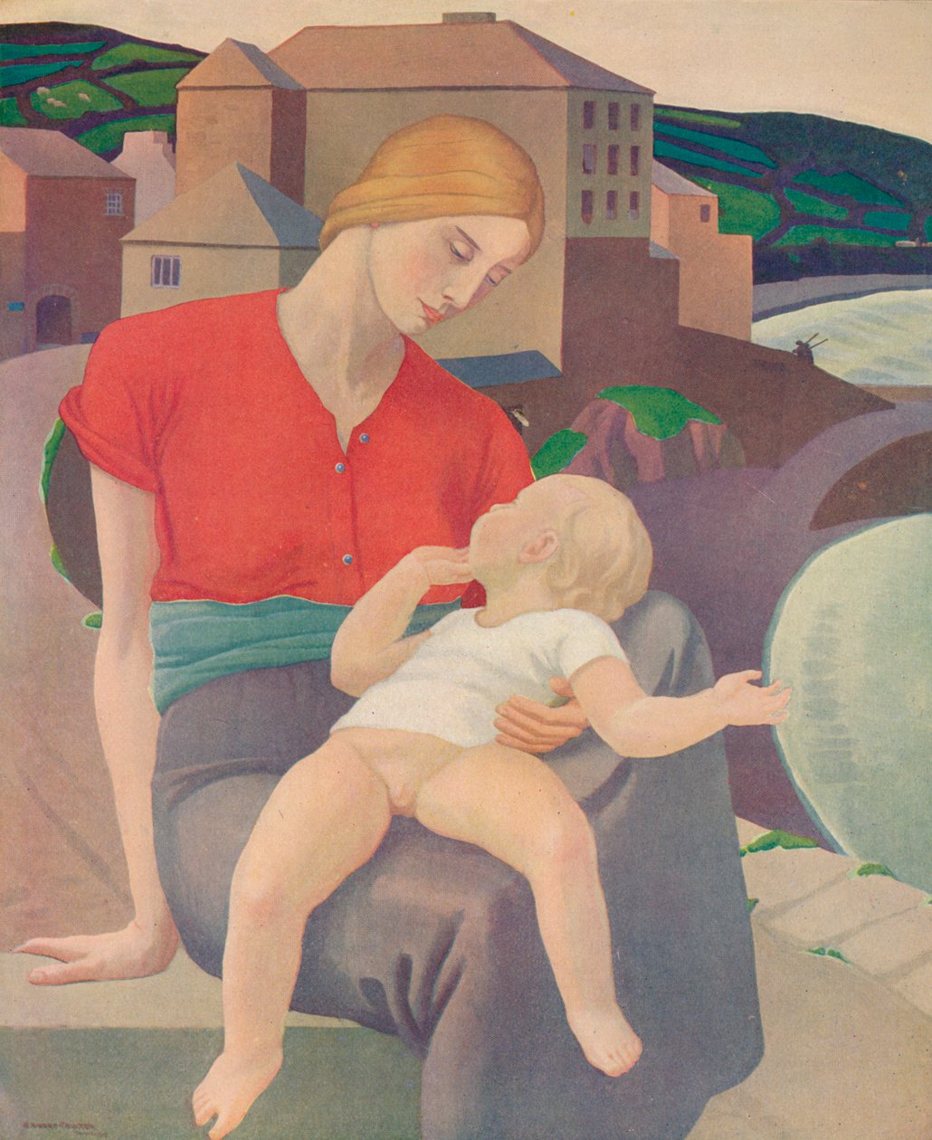 La Vergine del Porto, 1915, c1932 da Ernest Procter