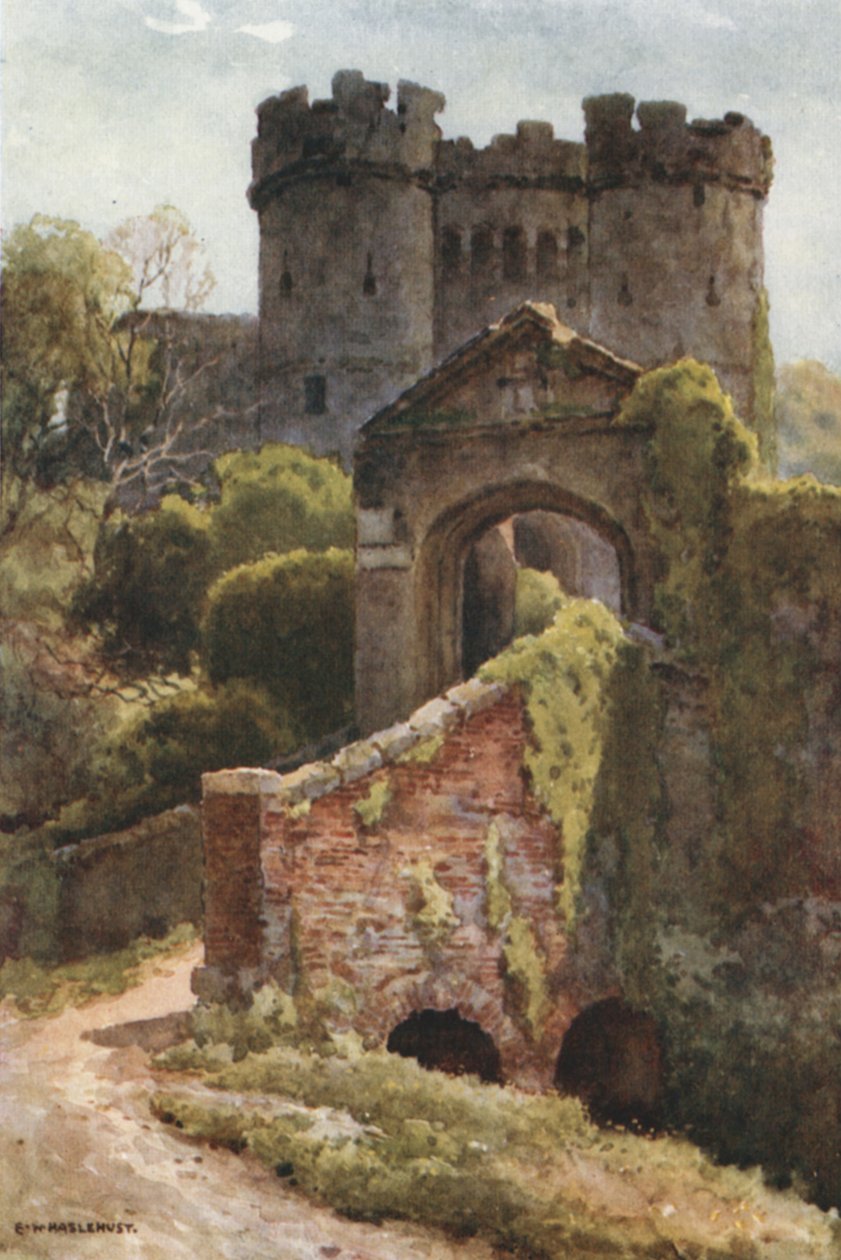 Castello di Carisbrooke da Ernest William Haslehust