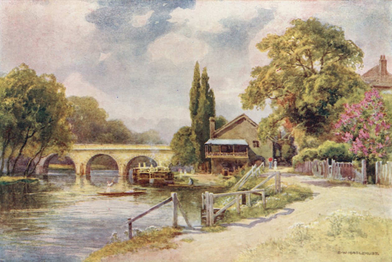 Ponte di Maidenhead da Ernest William Haslehust