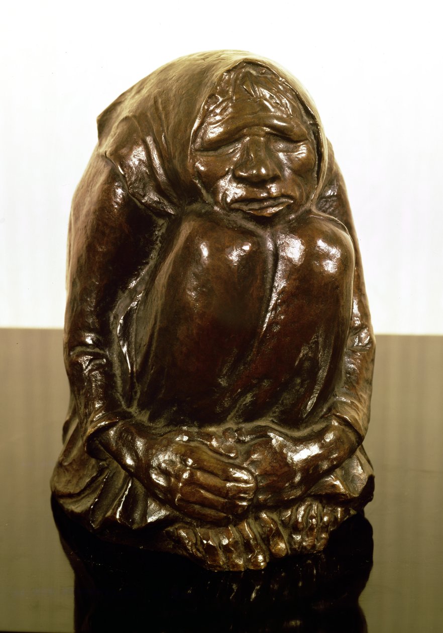 Vecchia tremante, c.1937 da Ernst Barlach
