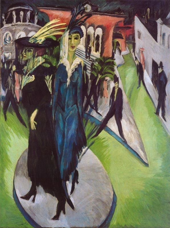 Potsdamer Platz da Ernst Ludwig Kirchner