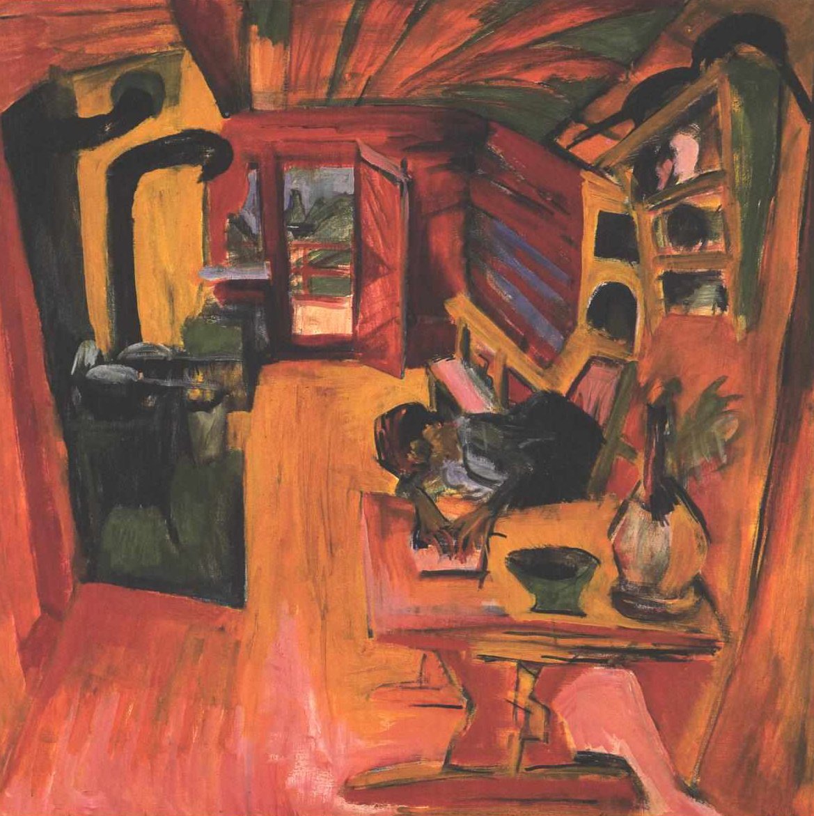 Cucina alpina da Ernst Ludwig Kirchner