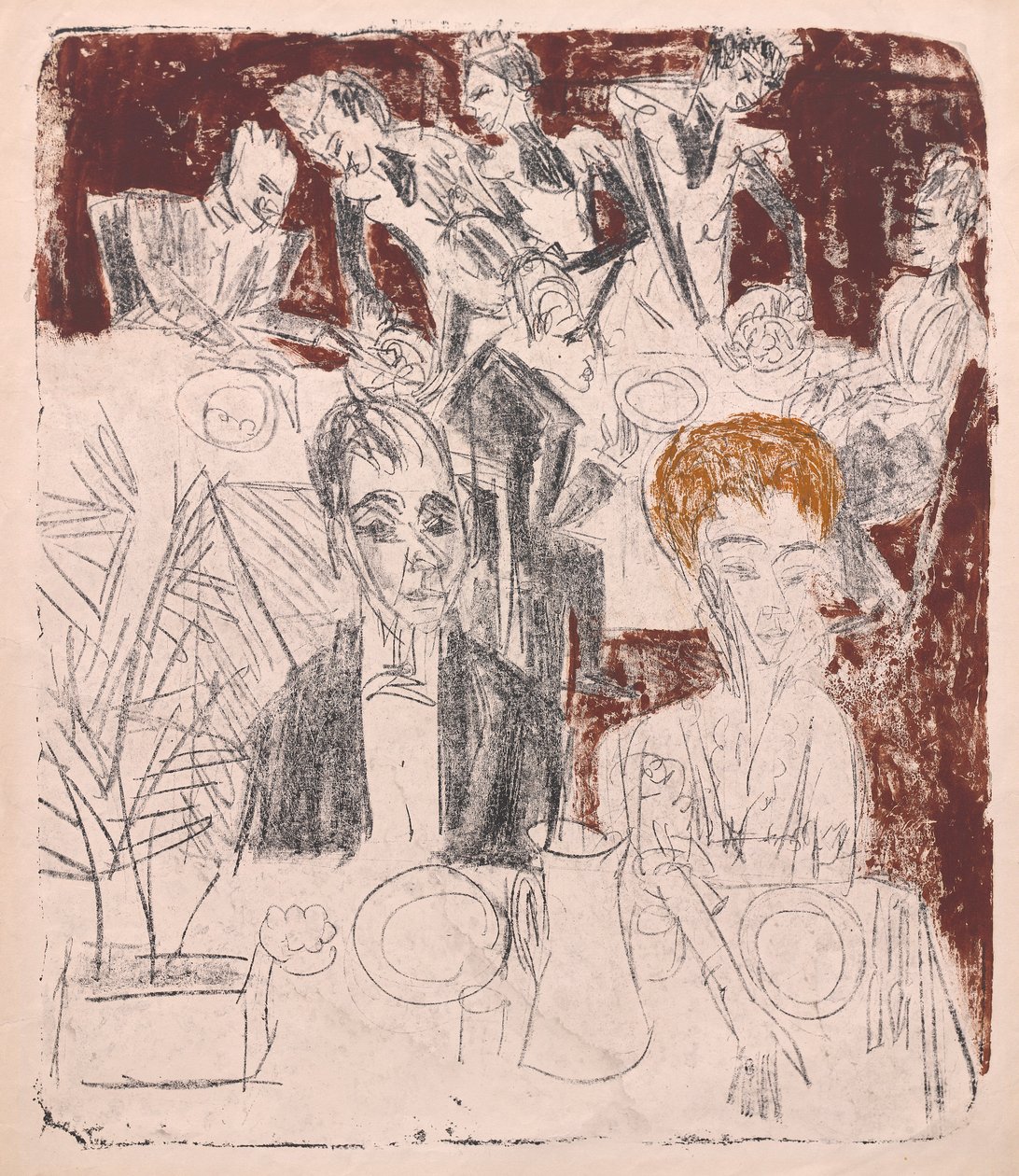 A tavola da Ernst Ludwig Kirchner