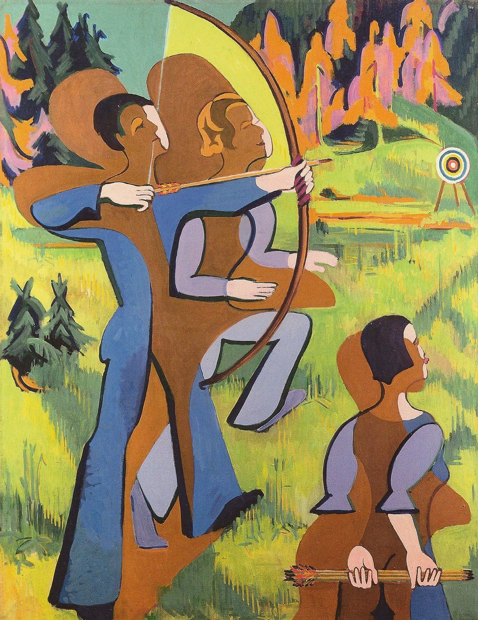 Arcieri da Ernst Ludwig Kirchner