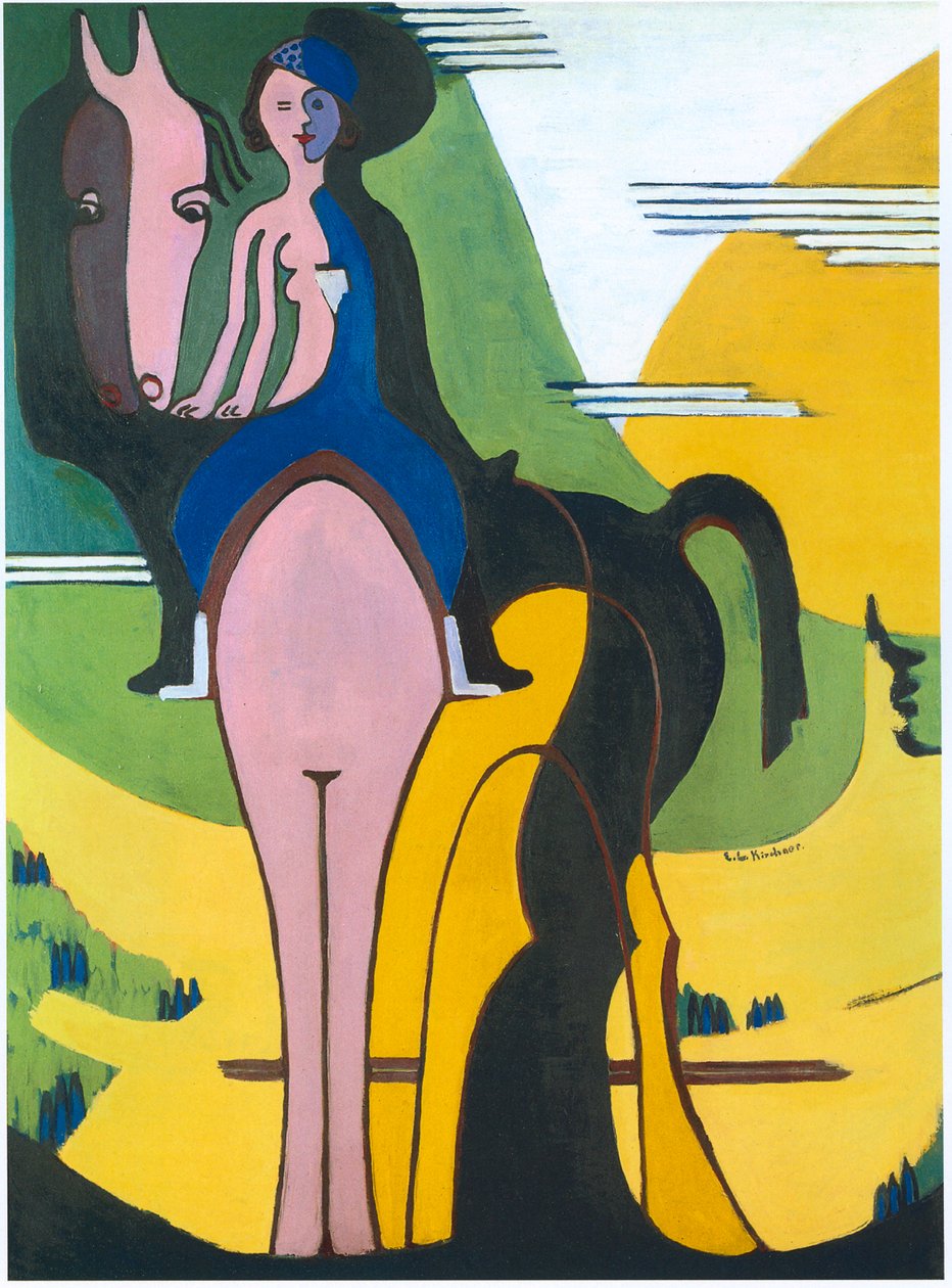 Cavaliere da Ernst Ludwig Kirchner
