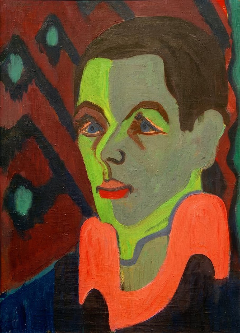 Autoritratto da Ernst Ludwig Kirchner