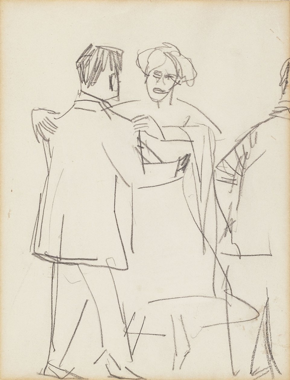 Coppia danzante da Ernst Ludwig Kirchner