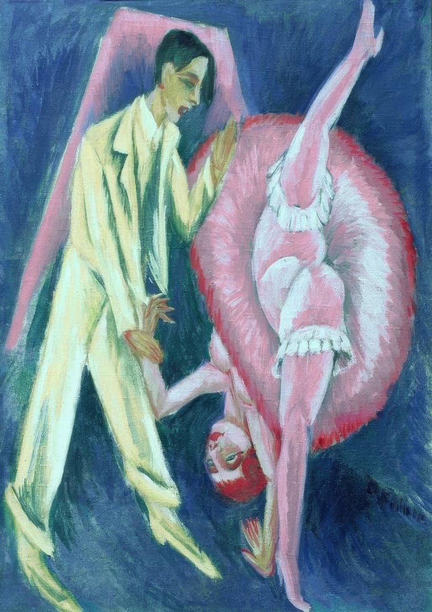 Coppia di ballerini da Ernst Ludwig Kirchner