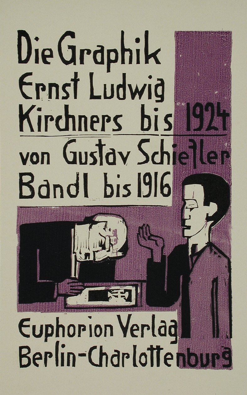 Pagina del titolo, 1924 da Ernst Ludwig Kirchner