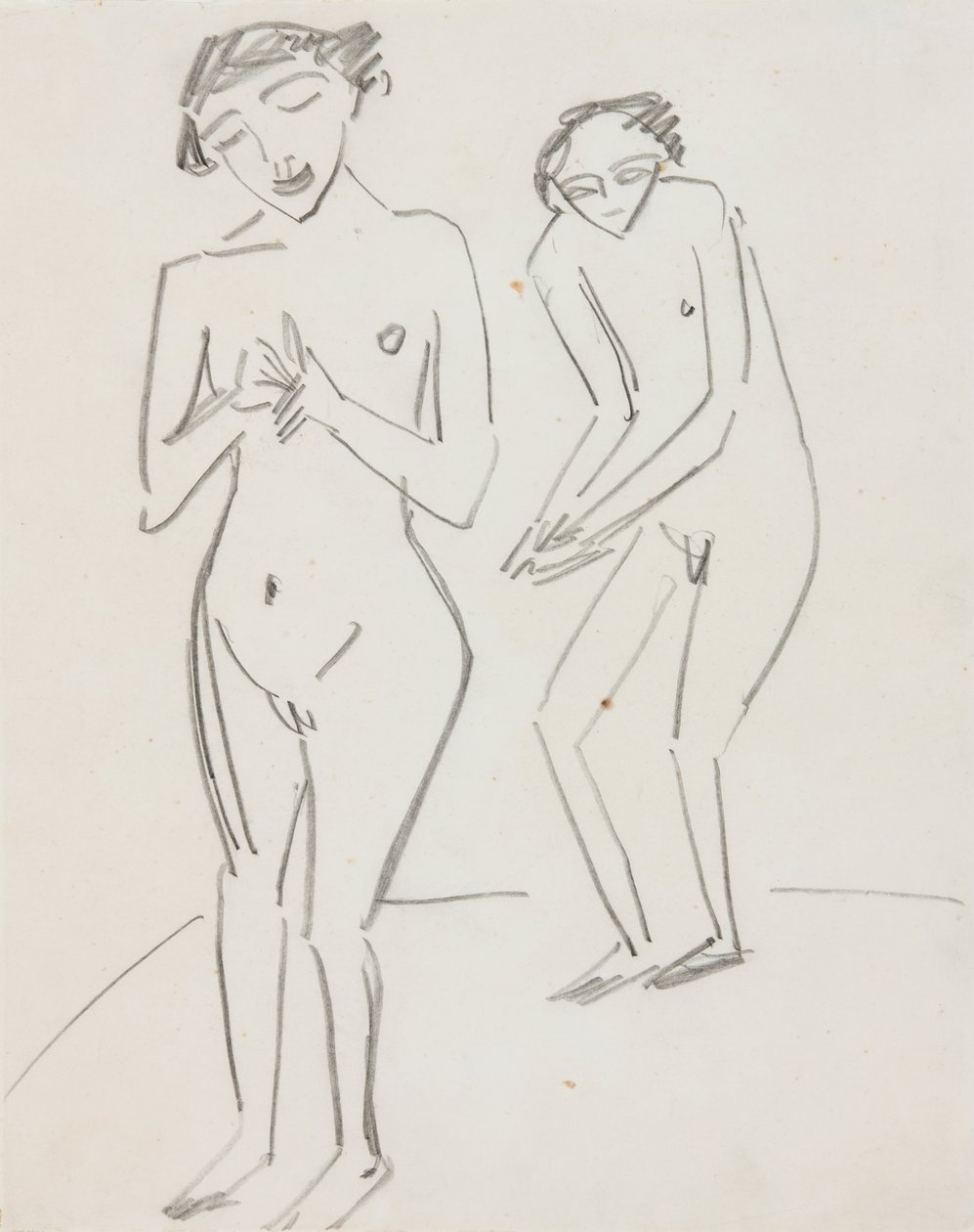 Uomo e donna da Ernst Ludwig Kirchner
