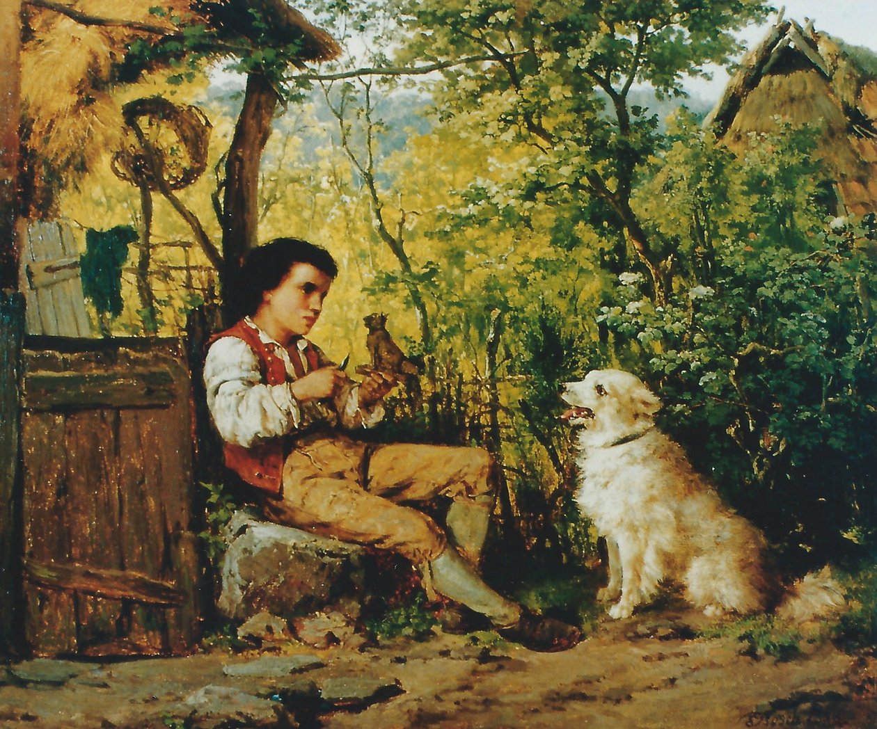 1858-Un Michelangelo in erba, Galleria Paffrath da Ernst Bosch
