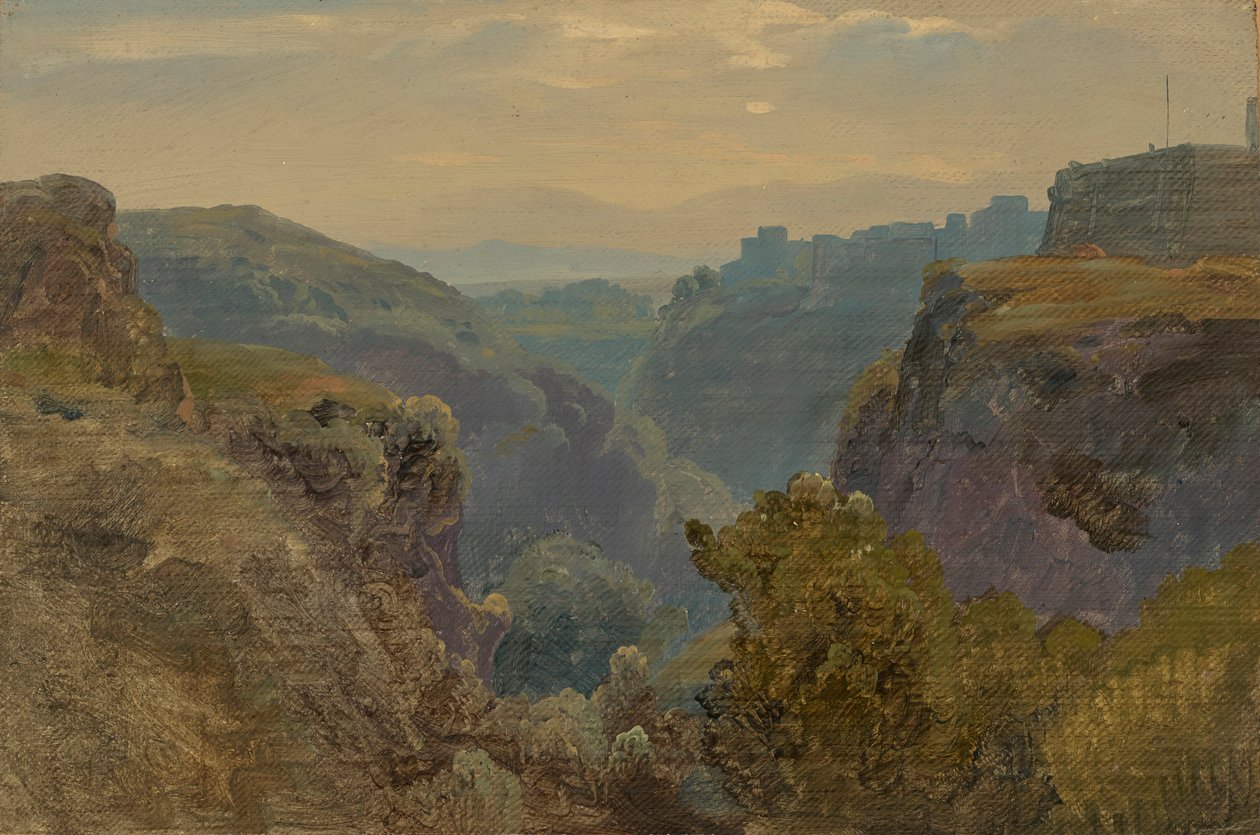 Civita Castellana da Ernst Fries