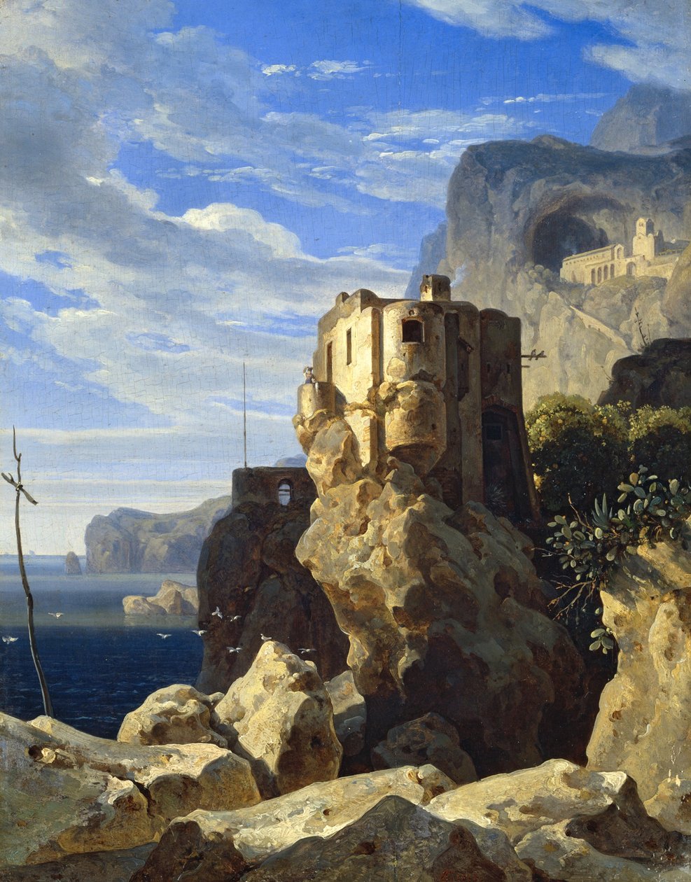 San Francesco ad Amalfi da Ernst Fries