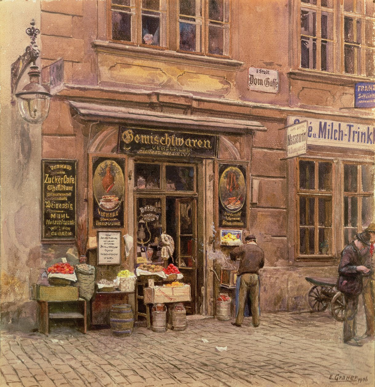 Il Negozio Generale, Vienna, 1906 da Ernst Graner