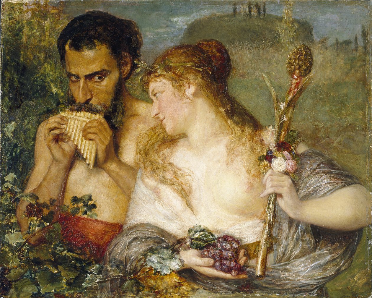 Ninfa e fauno da Ernst Josephson