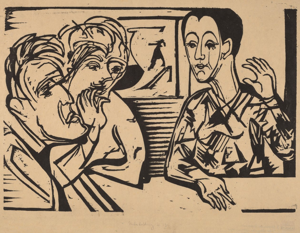Conversazione da Ernst Ludwig Kirchner