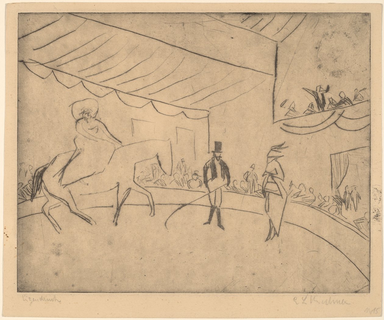 Ippodromo da Ernst Ludwig Kirchner