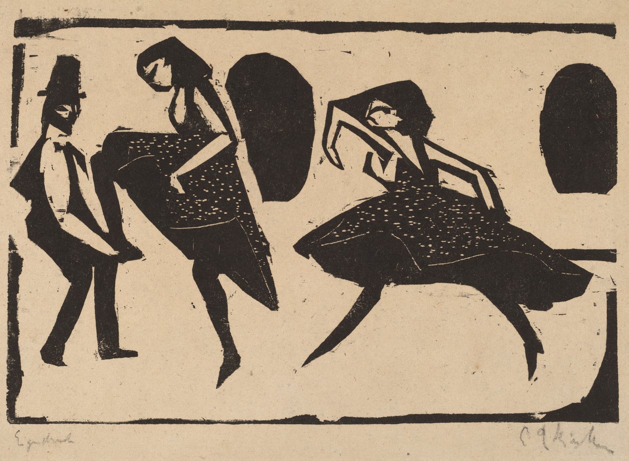 Danza acrobatica da Ernst Ludwig Kirchner