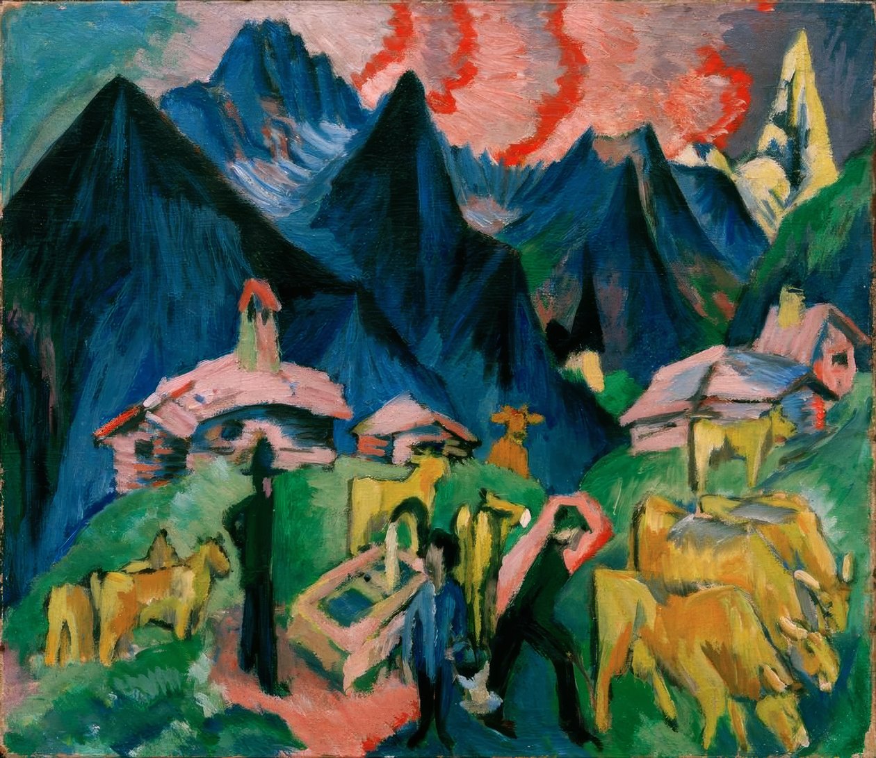 Vita alpina da Ernst Ludwig Kirchner