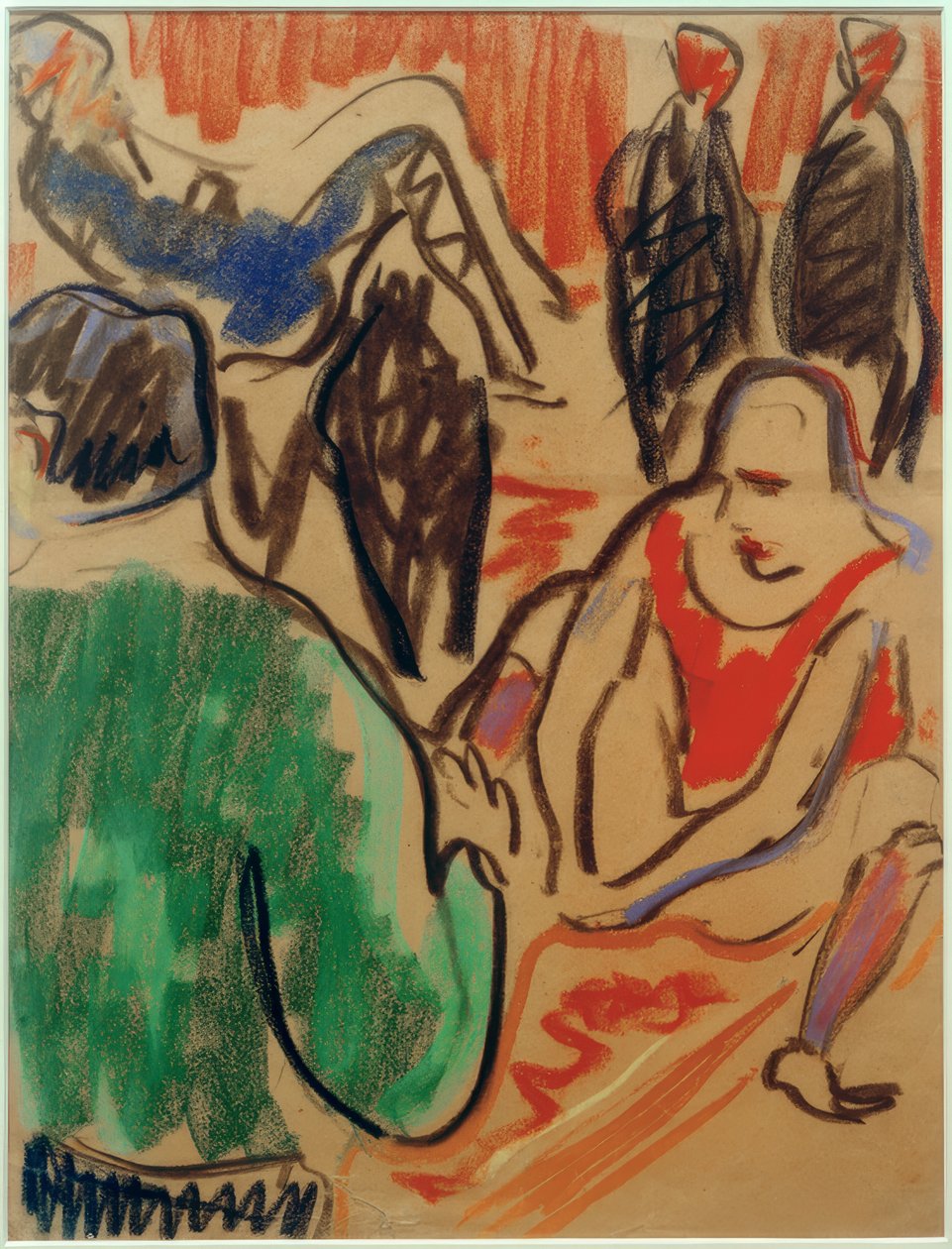 Artisti (gruppo di persone) da Ernst Ludwig Kirchner