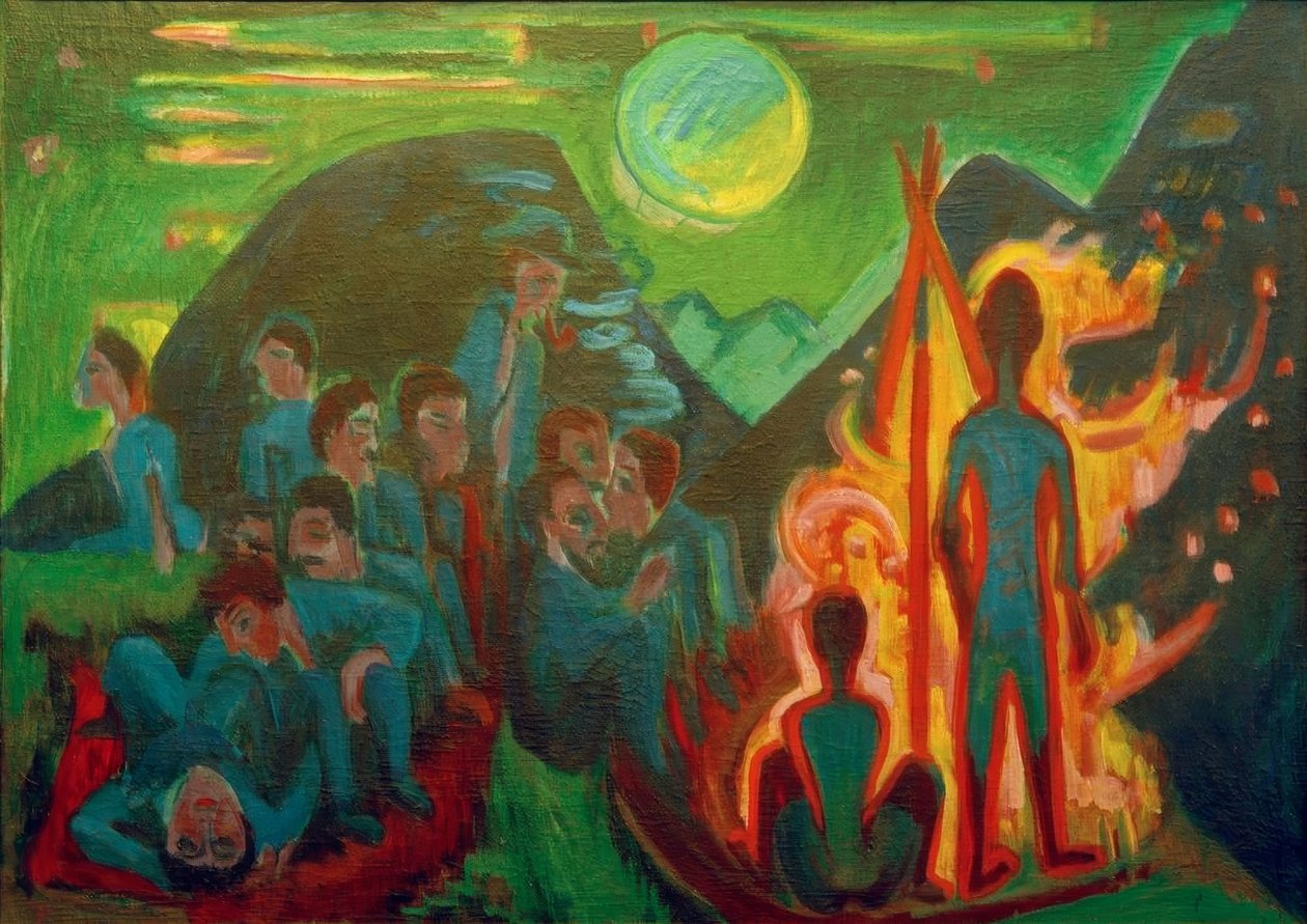 Fuoco federale da Ernst Ludwig Kirchner