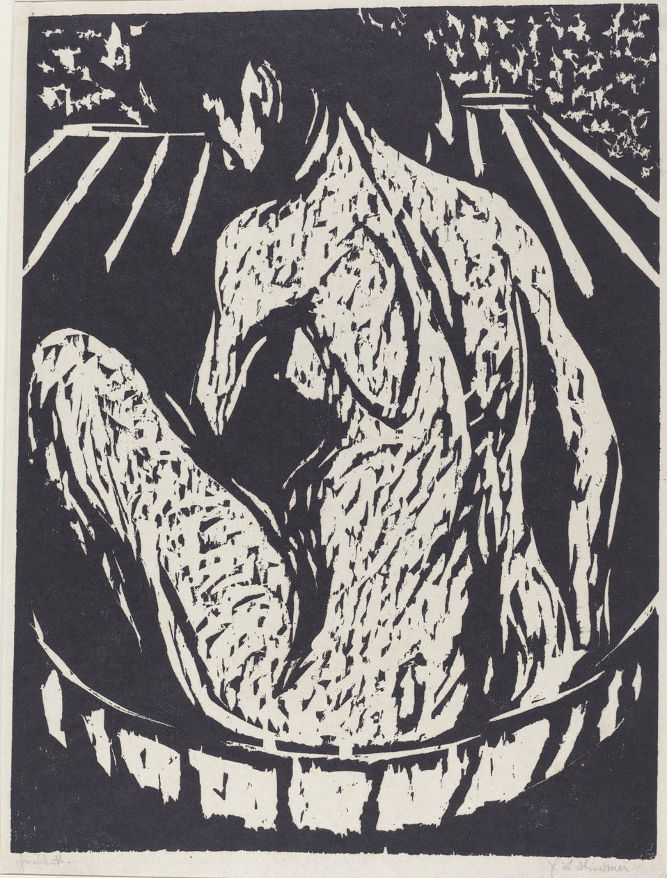 Nudo femminile da Ernst Ludwig Kirchner