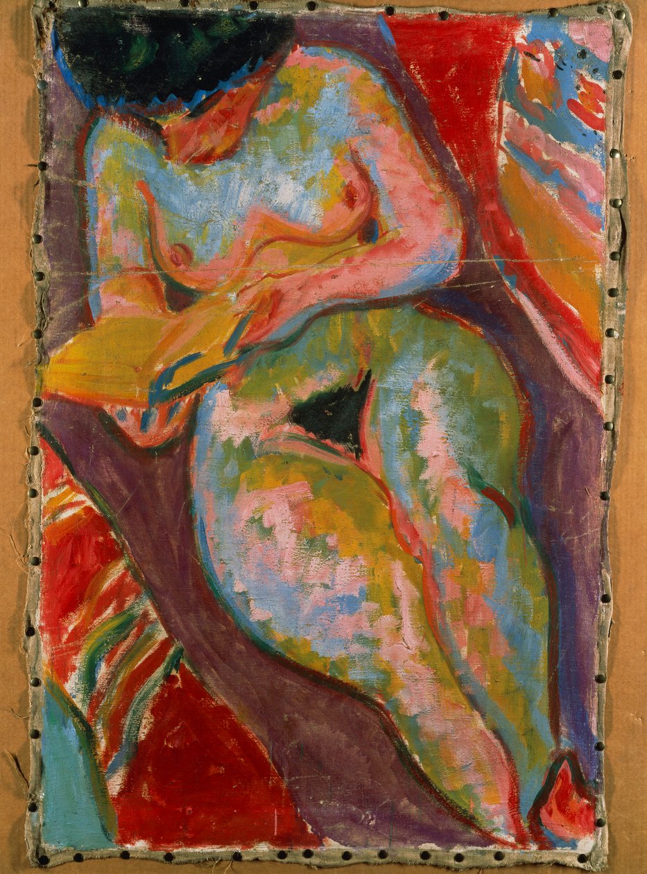 Nudo femminile da Ernst Ludwig Kirchner