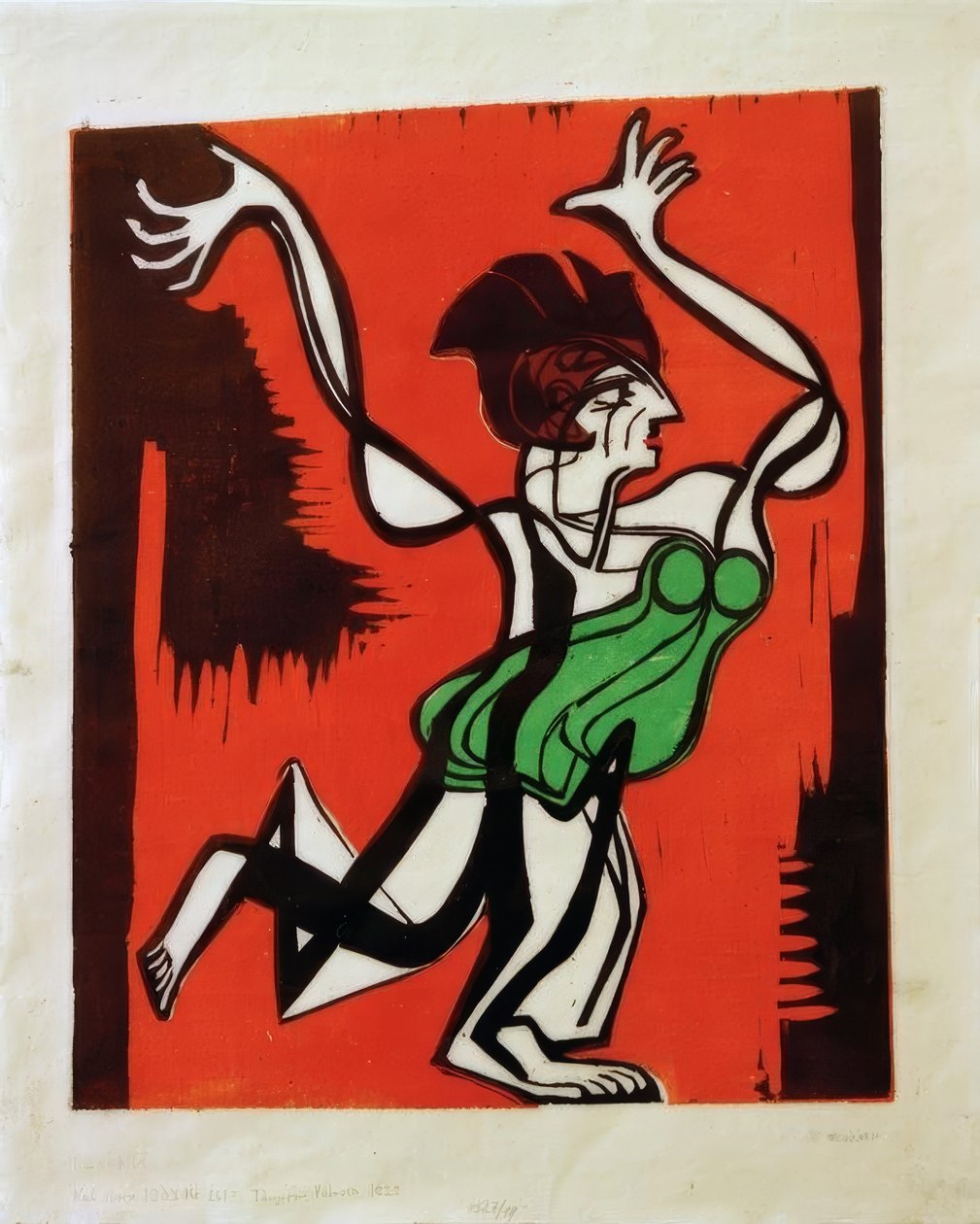 Gret Palucca da Ernst Ludwig Kirchner